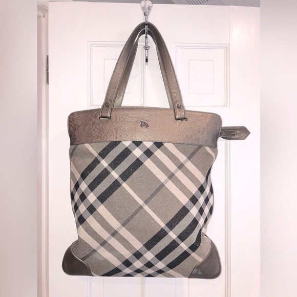 BURBERRY Stowell Roll-Up Tote - Picture 1 of 12